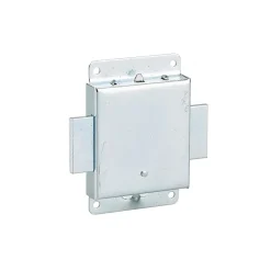 THIRARD - Serrure de meuble en applique pour porte d'ameublement, axe 25mm, 50x60mm, zingué, 1 clé - THIRARD