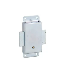 THIRARD - Serrure de meuble en applique pour porte d'ameublement, axe 15mm, 30x50mm, zingué, 1 clé - THIRARD