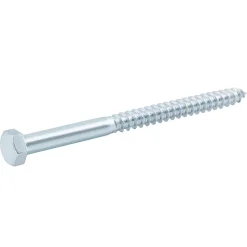 Tirefonds DIN 571 zingués 8x140 mm - 50 pièces
