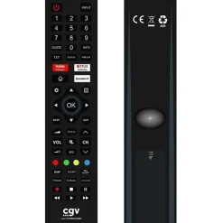 Télécommande CGV Fidelio Hisense 55 boutons Noire infrarouge prête à l'emploi