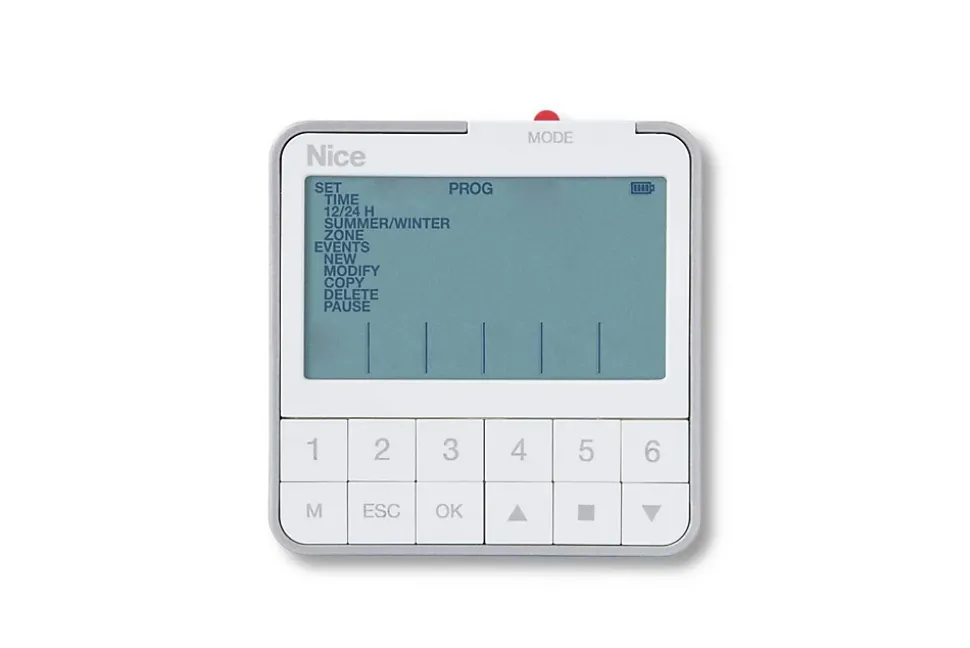 Télécommande murale NICE KRONO 6WW