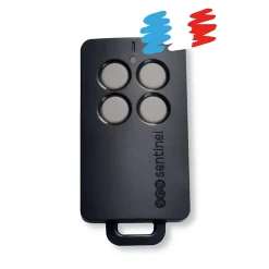 Télécommande pour portail 4 canaux code secret tournant Scs Sentinel