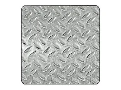 Tôle aluminium brut grain de riz Ep. 1,6 mm, 50 x 25 cm