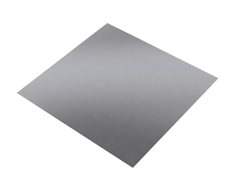 Tôle aluminium brut lisse Ep. 0,5 mm, 50 x 25 cm
