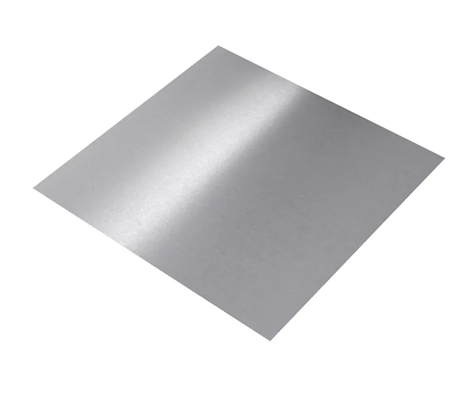 Tôle aluminium lisse brillant Ep. 0,5 mm, 50 x 25 cm