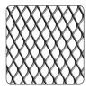 Tôle métal déployé acier brut Mailles 10 x 5,5 mm, 100 x 50 cm