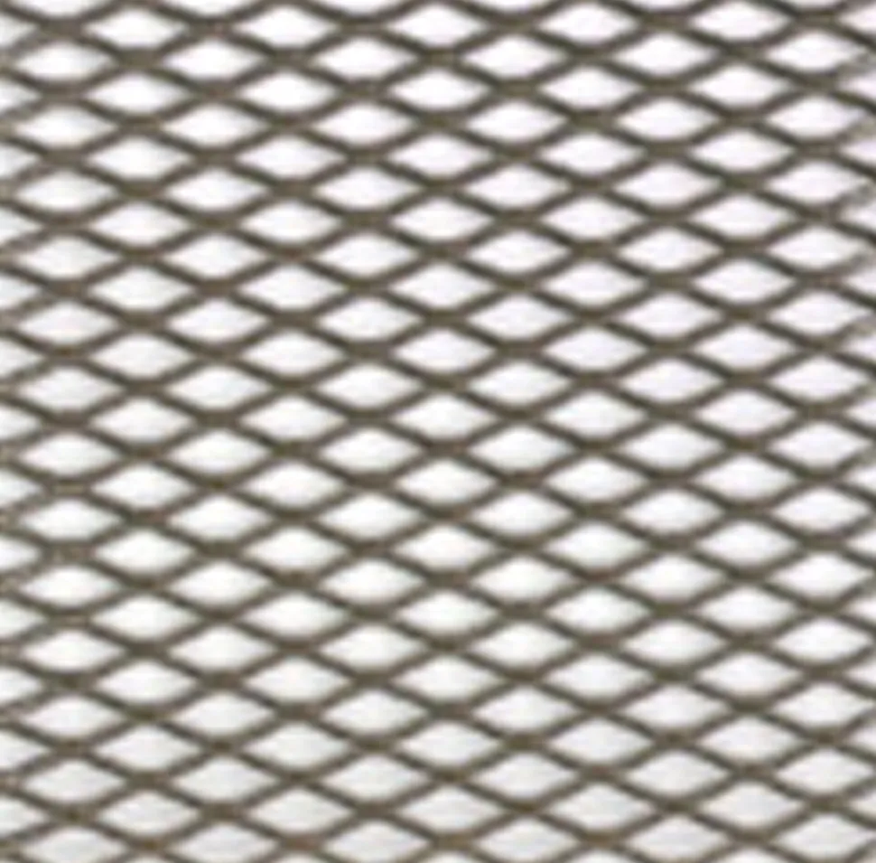 Tôle métal déployé acier brut Mailles 10 x 5,5 mm, 100 x 50 cm