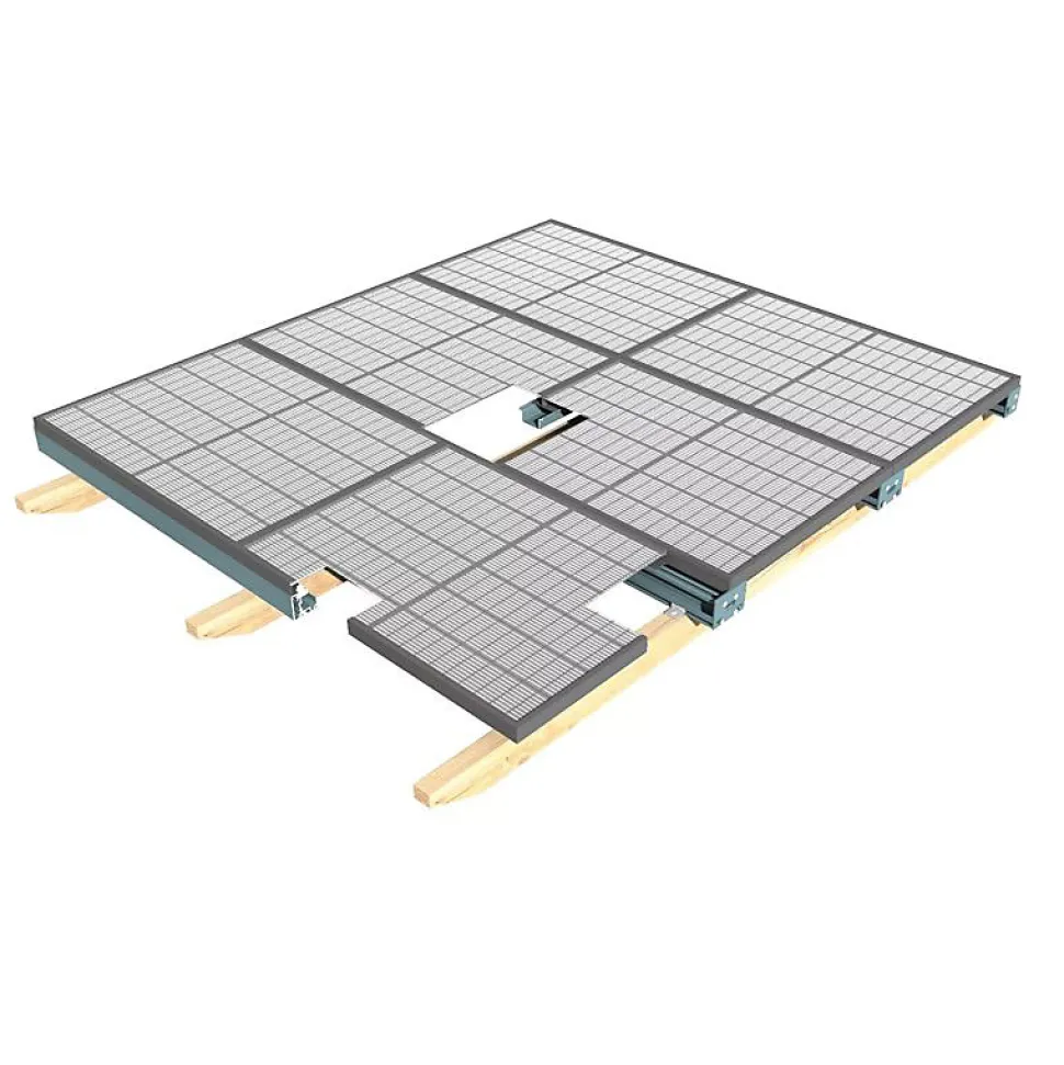 Toiture solaire - HEKILI Gris Anthracite 4,584m x 3,912m