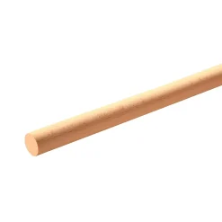 Tourillon en bois d'hêtre lisse diamètre 10 mm L.1 m