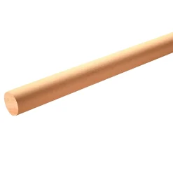 Tourillon en hêtre lisse Ø30 mm L.1 m