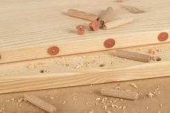 40 tourillons Wolfcraft ø8 x 40 mm Hêtre