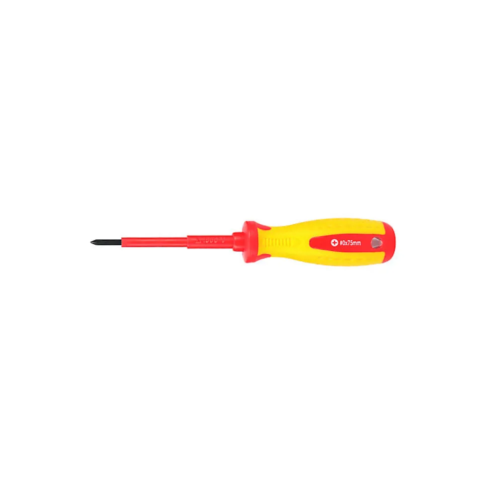 Tournevis cruciforme isolé PH0 155mm - HANGER - 132000
