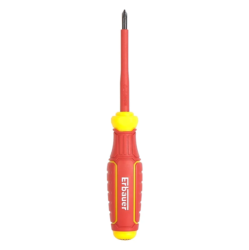 Tournevis d'électricien VDE Philips PH0 75 x 4 Erbauer