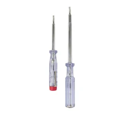 Tournevis testeur de tension 220-240V, 2 pièces