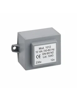 Transformateur 220 - 12V pour gâche électrique, gris - THIRARD