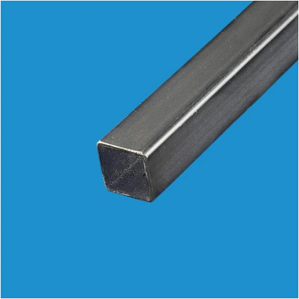 Tube carré acier 40 mm ep 3 mm, Longueur : 2 metres - Comment Fer