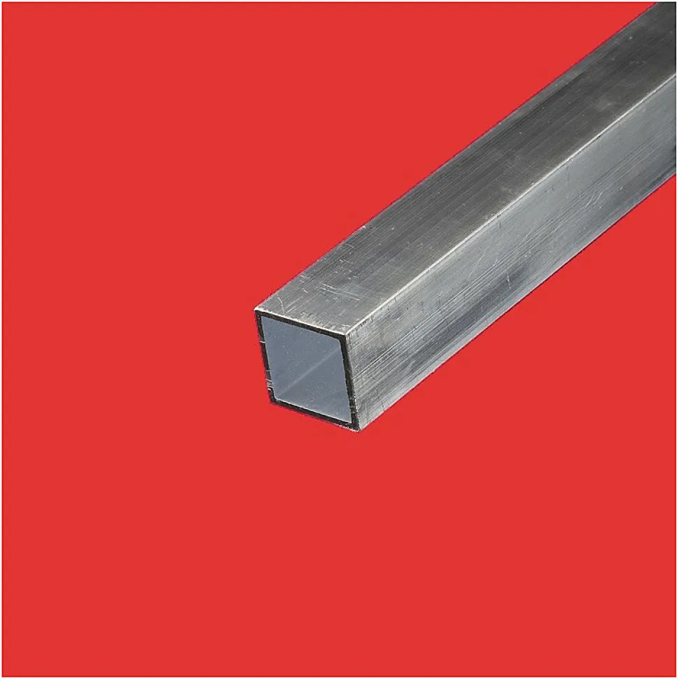 Tube carré alu 40x40 mm ep 2 mm, Longueur : 4 metres - Comment Fer