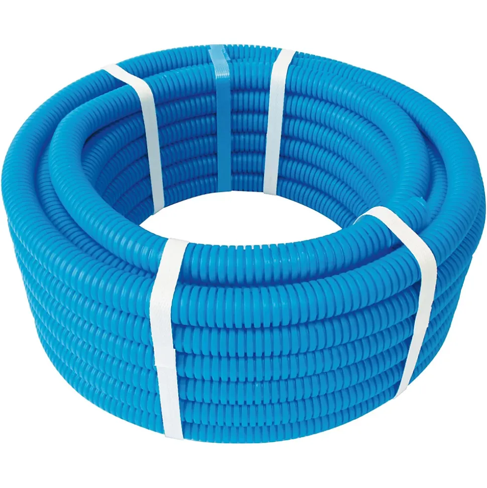 Tube PER pré gainé bleu 100m 13/16 - SOMATHERM - 1113-16-100S