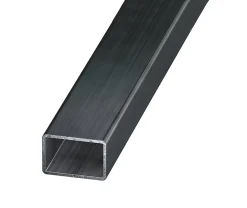 Tube rectangulaire acier brut 60 x 40 mm Ep. 1,5 mm, 2 m