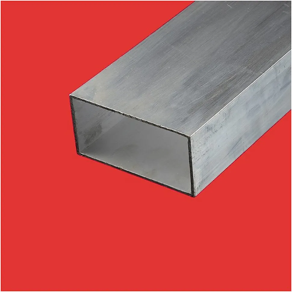 Tube rectangulaire alu 60x40 ep 4 mm, 3 metres - Comment Fer