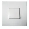 Va-et-vient blanc Diall Dune 10A - 2300W