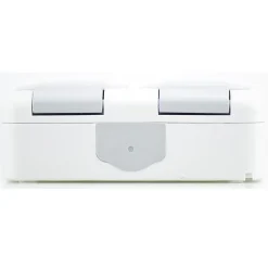 Va et vient + Prise 2P+T étanche IP54- Viko by Panasonic - Gris - NF