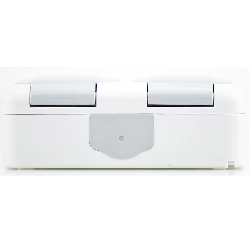 Va et vient + Prise 2P+T étanche IP54- Viko by Panasonic - Gris - NF