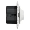 Variateur de lumière universel en 2 ou 3 fils 3W 200W Schneider Electric Odace blanc