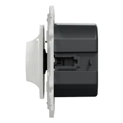 Variateur de lumière universel en 2 ou 3 fils 3W 200W Schneider Electric Odace blanc