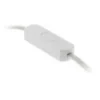 Variateur simple mini pré-câblé blanc brillant