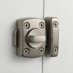 Verrou automatique Diall 30 mm acier zingué