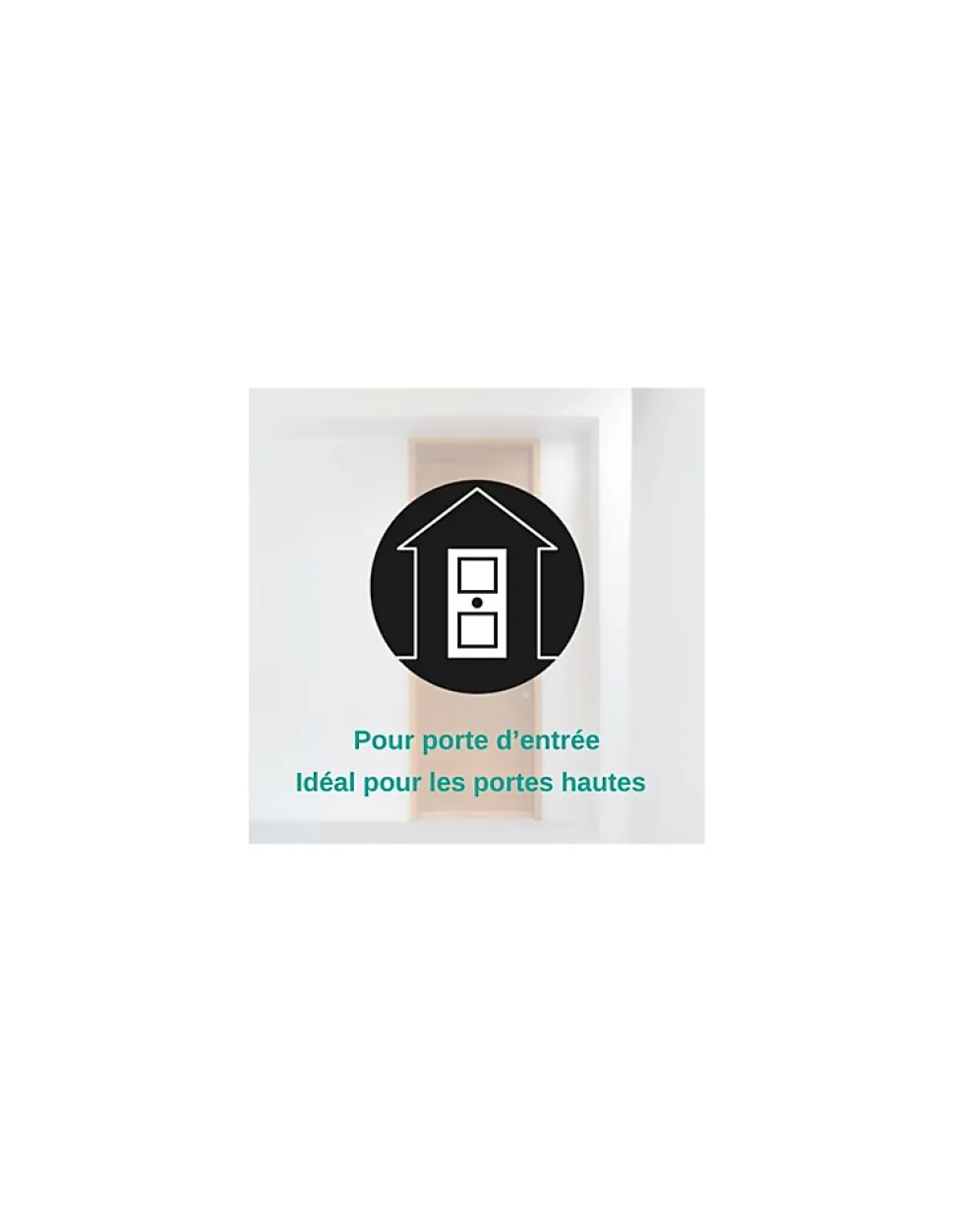 Verrou à bouton Mirage 6 pour porte d'entrée, cylindre 45mm, tringle 2 pts en acier, bas, droit, 3 clés, bronze - THIRARD