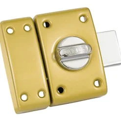 Verrou à bouton ø23 mm / 45 mm + cylindre 30 mm Abus