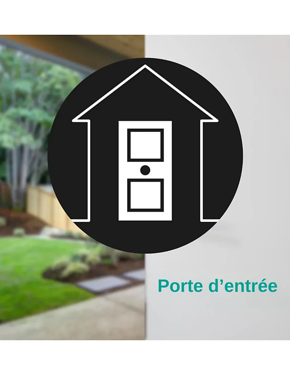 Verrou à bouton Rafale pour porte d'entrée, cylindre 45mm, acier, 3 clés, époxy bonze - THIRARD