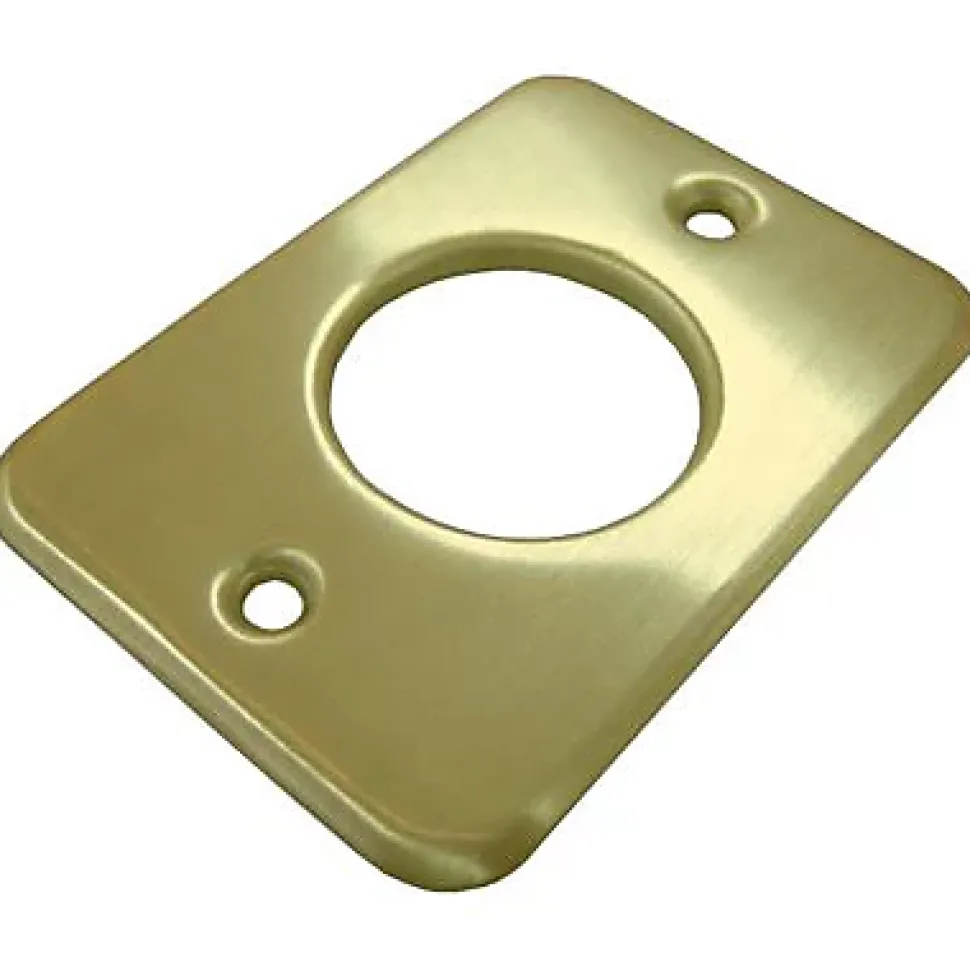 Verrou à bouton sans vis bronze ø23 mm / 45 mm Abus