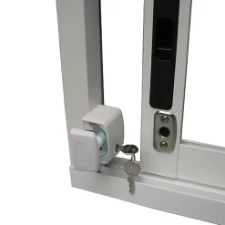 Verrou de fenêtre Abus blanc en saillie