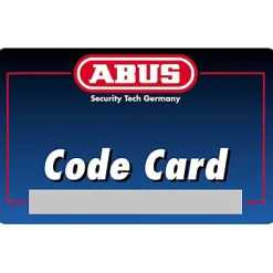 Verrou double cylindre clés réversibles Abus ø 23 mm / 45 mm