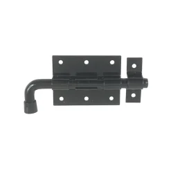 Verrou pistolet + gâche Ø10 noir Afbat