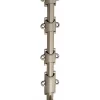 Verrou à plaquer pour fenêtre, à coulisse, 250mm, nickel satin - THIRARD