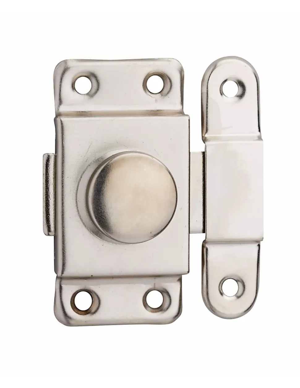 Verrou pour porte d'ameublement, 40mm, acier zingué - THIRARD