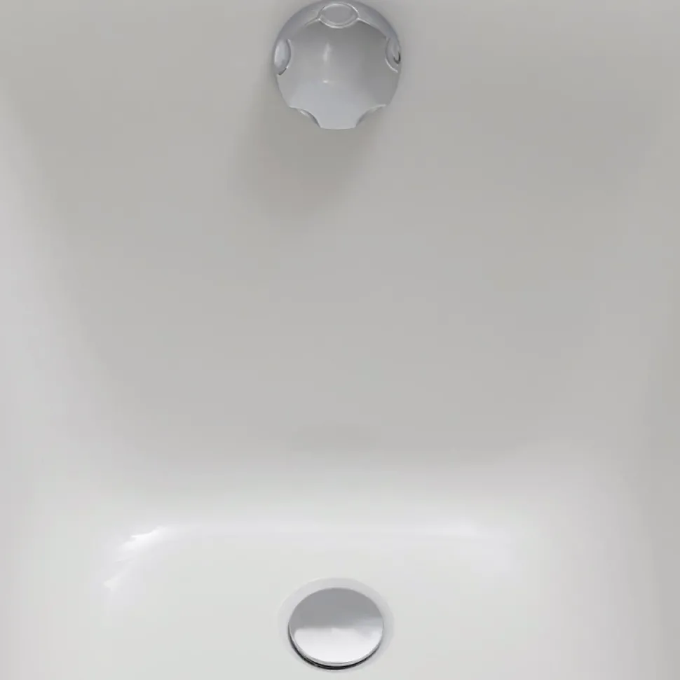 Vidage baignoire DURAVIT 40x8x40 cm latéral
