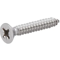 Vis autoperceuses fraisées en acier inoxydable A2, 4,8x32 mm - 25 pièces