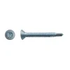 500 Vis Autoperceuses Tête Fraisée Torx 4.2 x 12.7 mm - Zingué blanc - D-Work