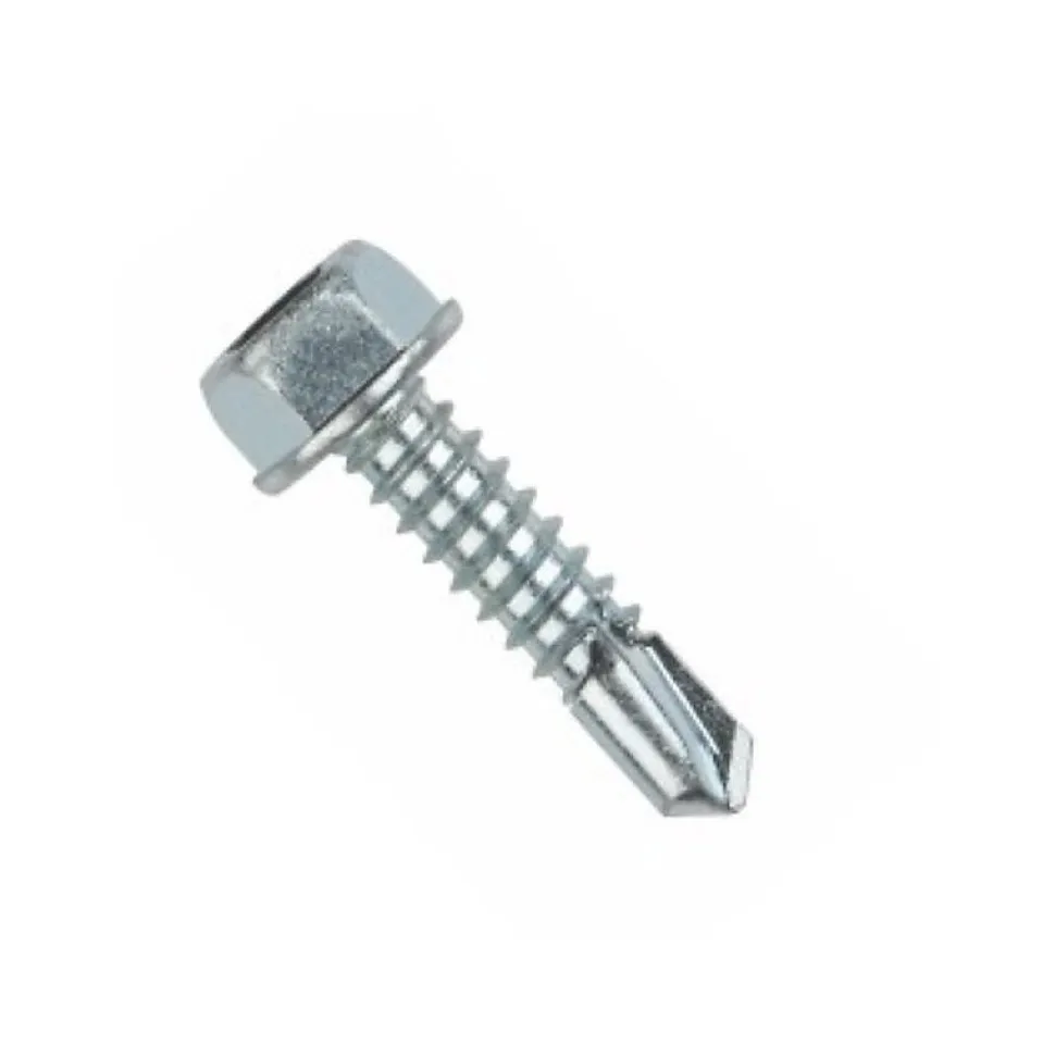 Vis auto-perceuse tête Hexagonale avec embase 6,3 x 32 mm (sachet de 200)