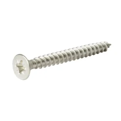 Vis à bois en acier inoxydable A2 pozidriv 5x70 mm - 20 pièces
