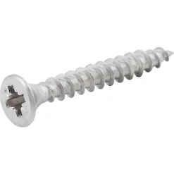Vis à bois en acier inoxydable A4 pozidriv 4x30 mm - 20 pièces