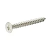 Vis à bois en acier inoxydable A2 pozidriv 6x80 mm - 20 pièces