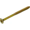Vis à bois et agglo 6 x 130 mm tête fraisée POZIDRIV (boîte de 200)