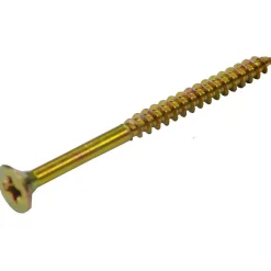 Vis à bois et agglo 4 x 45 mm tête fraisée POZIDRIV (boîte de 1000)