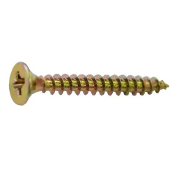 Vis à bois et agglo 5 x 50 mm tête fraisée POZIDRIV (boîte de 500)